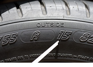Writing on a car tyre explained -Rytec Vehicle Repairs - Newcastle Under Lyme
